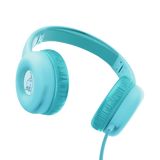 Casti Trust Nouna cu fir pentru copii, frecventa raspuns 20 Hz - 20.000 Hz, senzitivitate 92 dB, albastru