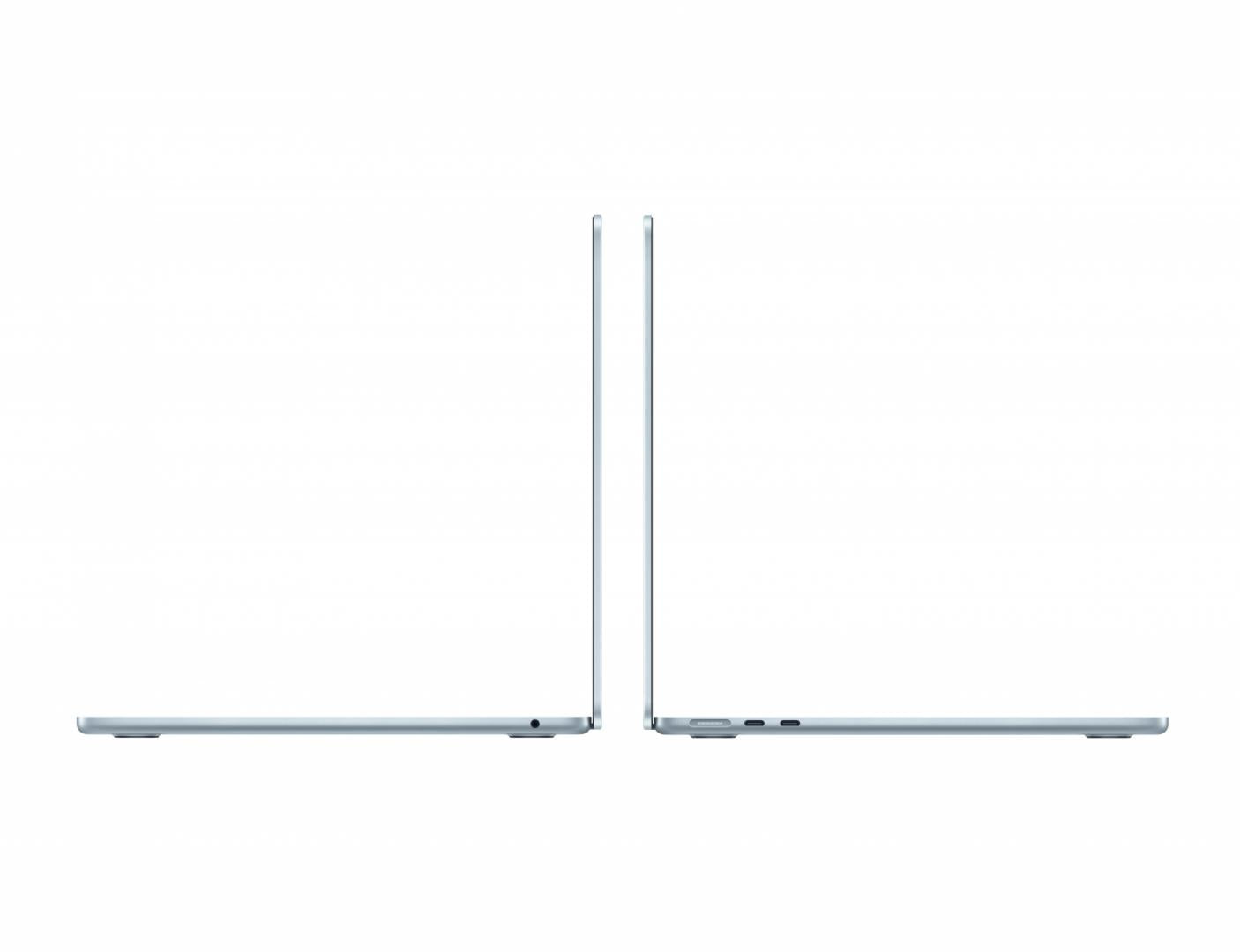 MacBook Air 13.6" Retina/Apple M4 (CPU 10-core, GPU 10-core, Neural Engine16-core)/16GB/512GB - Sky Blue - US KB (2025) 35W USB‑C (Cto fromMC6U4RO/A)