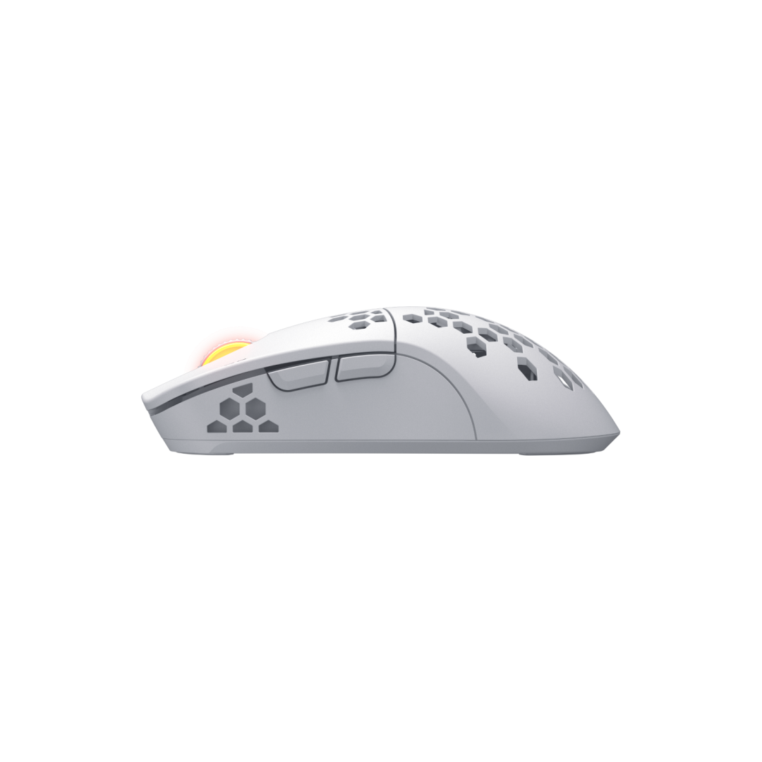 Mouse Gaming Wireless Hator Stellar Pro Wireless, 26000 DPI, Alb