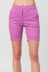 PANTALONI SCURT CASUAL FEMEI LILA XS