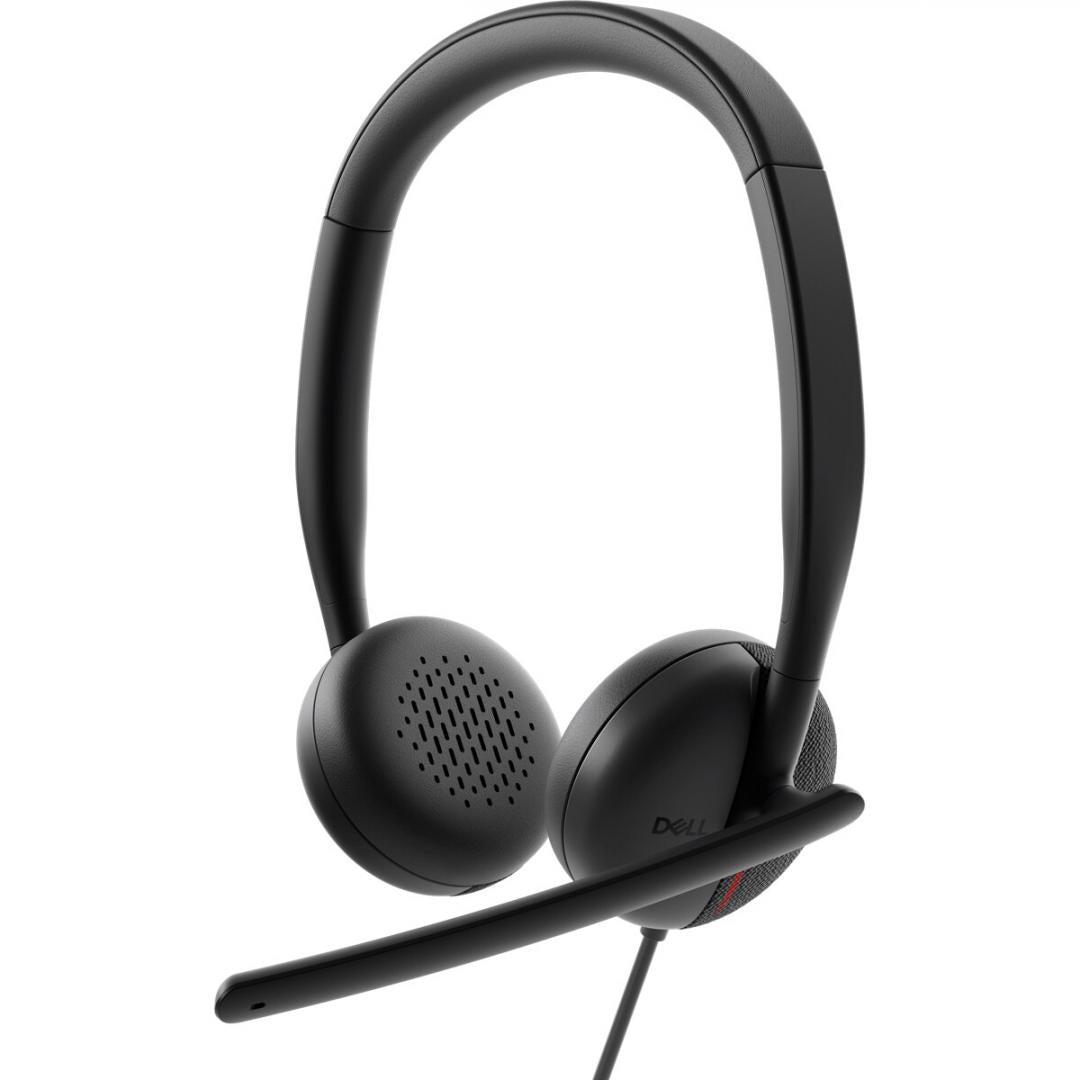 Casti Head-band DELL WH3024, Cu fir, Negru