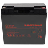 Acumulator UPS SPACER 12V/18Ah, negru
