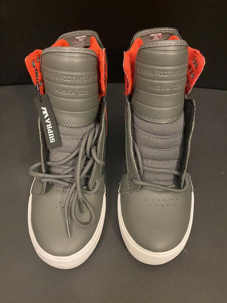 INCALTAMINTE SUPRA SKYTOP IV LIGHT GREY/WHITE/CHARCOAL, 44.5