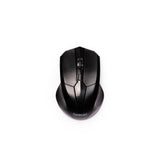 MOUSE Spacer, PC sau NB, fara fir, USB 2.4 GHz, optic, 1600 dpi, butoane/scroll 3/1, negru, SPMO-W02