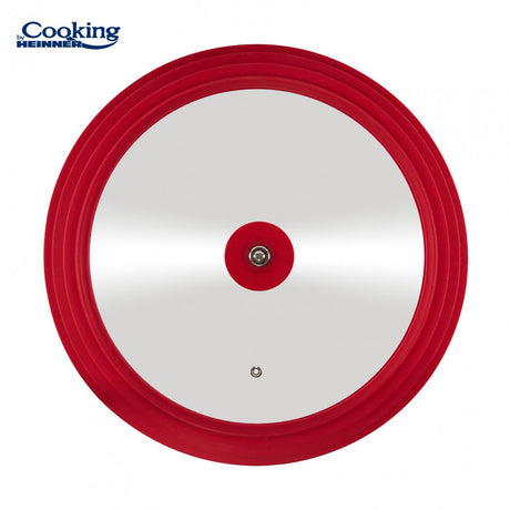 CAPAC STICLA CU MARGINE DIN SILICON AJUSTABILA PE 3 DIMENSIUNI 28/30/32 CM, COOKING BY HEINNER