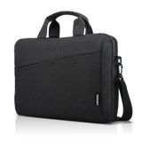 Geanta laptop Lenovo Casual Toploader T210, 15.6", Black, rezistent la apa, compartiment accesorii, compartiment laptop captusit, Material: Textil, Dimensiuni externe: 362 x 22 x 250 mm, Greutate: 465g