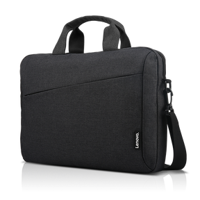 Geanta laptop Lenovo Casual Toploader T210, 15.6", Black, rezistent la apa, compartiment accesorii, compartiment laptop captusit, Material: Textil, Dimensiuni externe: 362 x 22 x 250 mm, Greutate: 465g