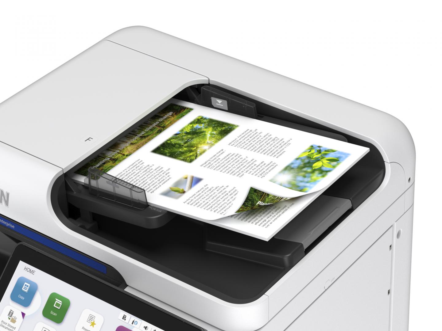 Multifunctional inkjet EPSON AM-C400, format A4, Color, Duplex, USB + LAN + Wi-Fi