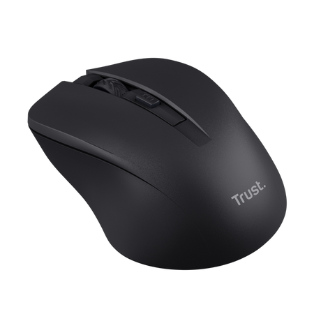Mouse Wireless Trust Mydo, DPI:1000-1800, negru