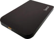 RACK extern SPACER, pt HDD/SSD, 2.5 inch, SATA, interfata PC USB 3.0, Husa piele sintetitca, aluminiu, negru