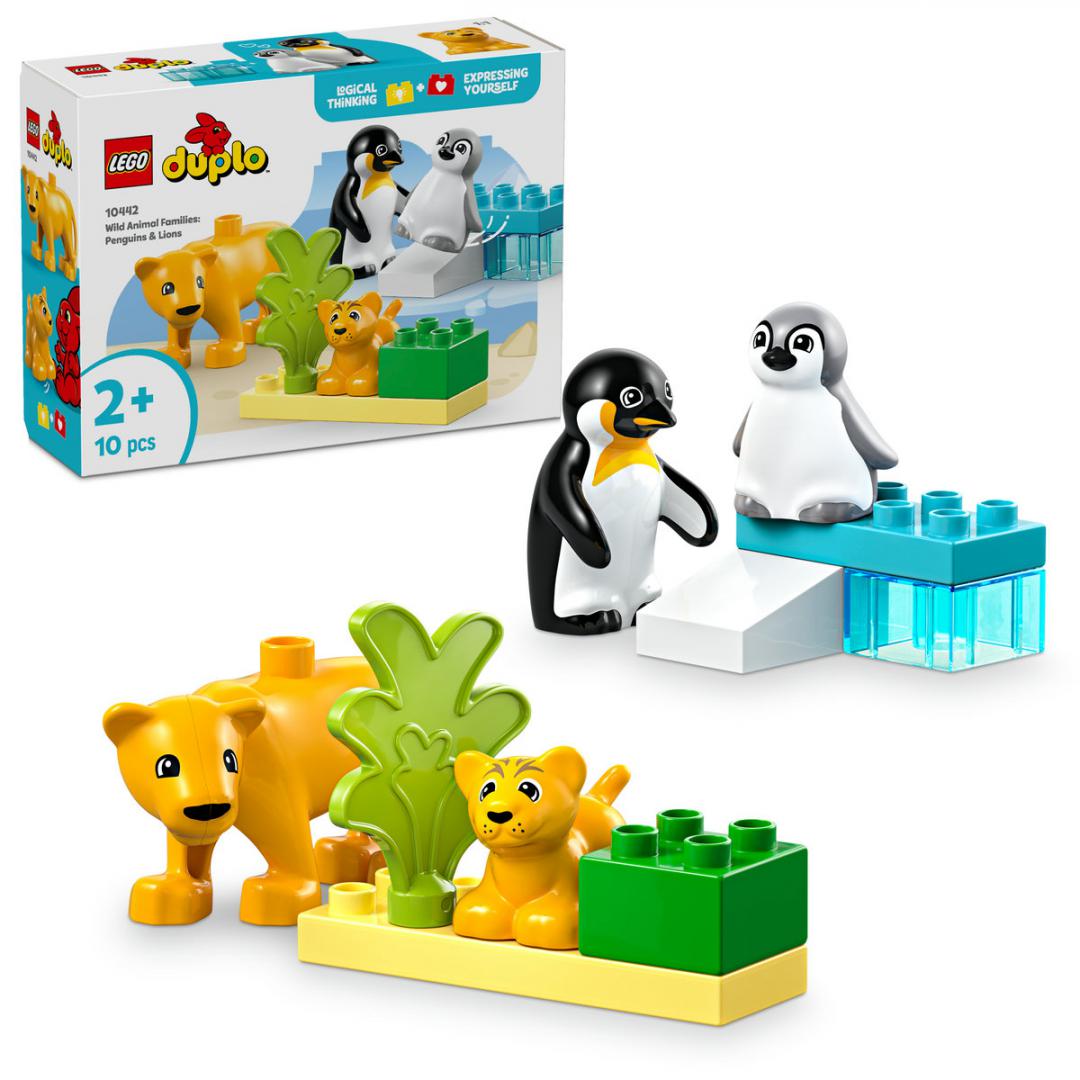 ANIMALE SALBATICE: PINGUINI SI LEI, LEGO 10442
