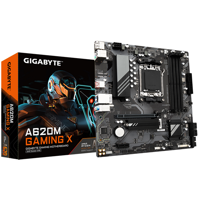 Placa de baza Gigabyte A620M GAMING X AX AM5