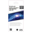 Scratch card Bitdefender Mobile Security Android <(>& <)> IOS scratchcard new3 dispozitive 1 an