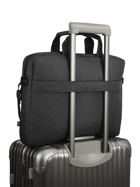 Geanta laptop Lenovo Topload T210 (ECO), 16", Negru, Functii: Rezistenta la apa, Tip inchidere: Fermoar, Material: Poliester, Dimendiuni (Lungime x Inaltime x Adancime): 390mm x 55mm x 275mm, Greutate: 0.456 Kg