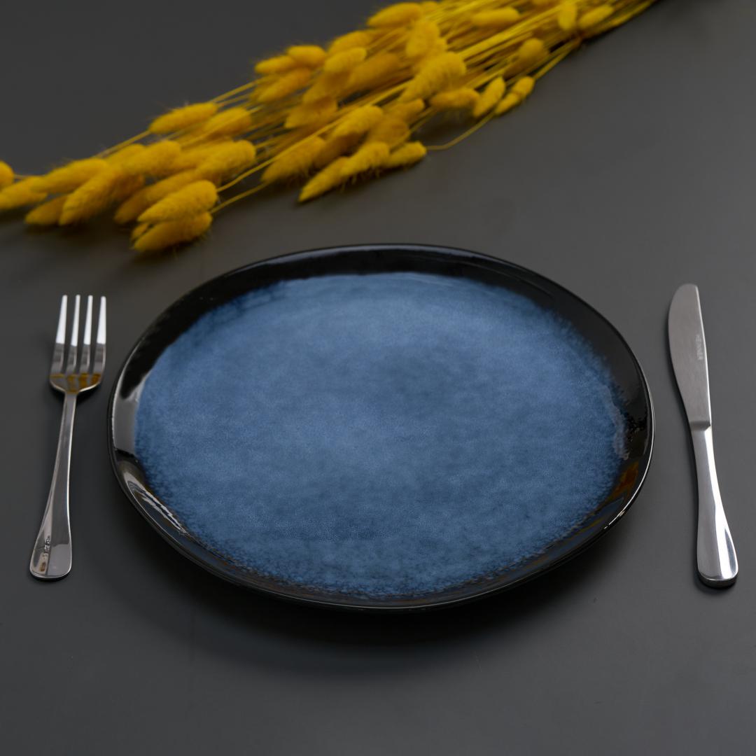 SET 4 FARFURI INTINSE CERAMICA 28 CM, SERENITY, ART OF DINING BY HEINNER