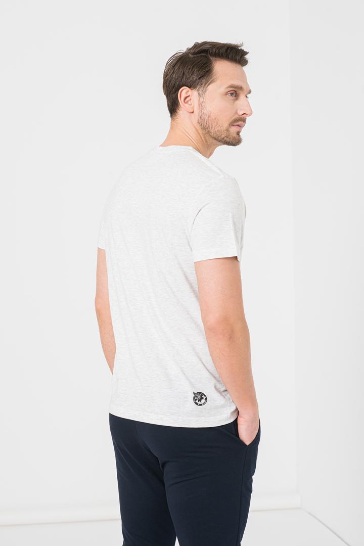 TRICOU CASUAL DRACON BARBATI LIGHT GRAY-XXL