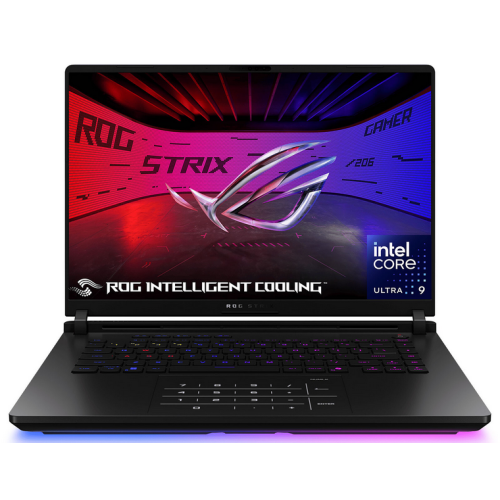 Notebook Gaming ASUS ROG Strix SCAR 16, cu procesor Intel Core Ultra 9 275HX, 16'' Mini LED, 32 GB DDR5, 2 TB SSD, NVIDIA GeForce RTX 5080, 16GB GDDR7, Fr OS