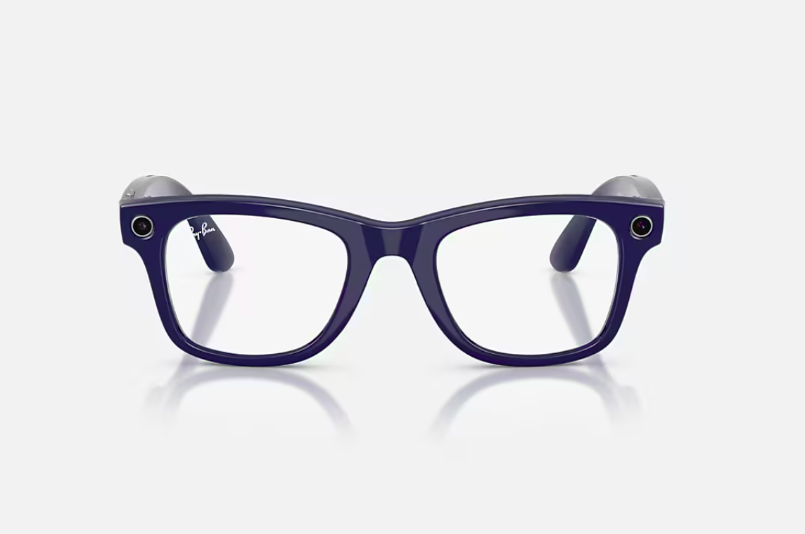 ORW4012 META WAYFARER High Bridge Fit - Shiny Cosmic Blue - Sapphire Transitions® Gen 2