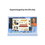 Apple iMAC 24" Retina 4.5k/ Apple M4 (CPU 10-core, GPU 10-core, Neural Engine 16-core)/16GB/256GB - Blue - INT KB (2024)