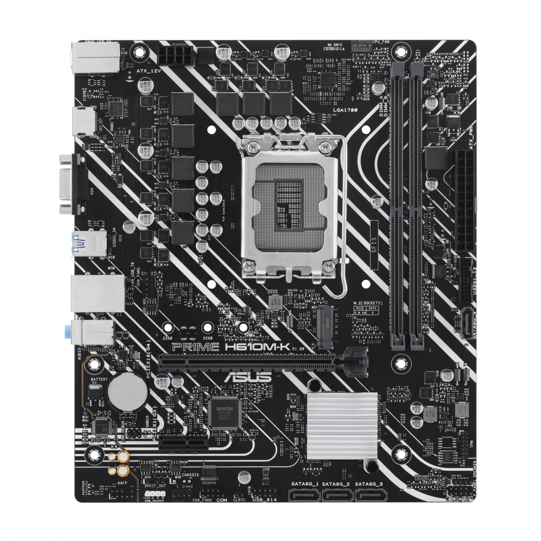 Placa de baza ASUS PRIME 610M-K LGA1700