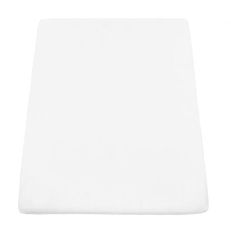 CEARCEAF PAT CU ELASTIC 140X200 CM ALB