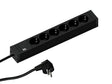 Bachmann Connect Line 6xCEE7/3 cordon 3,0m 3G2,5mm² CEE7/7