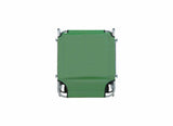 HEINNER SEZLONG CU PARASOLAR 186X55X24CM VERDE