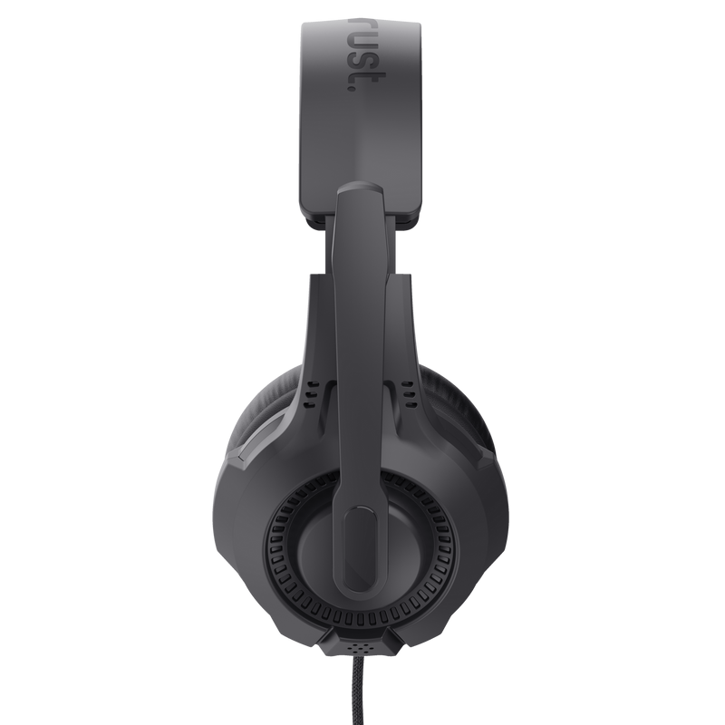 Casti Trust Basics gaming, negru