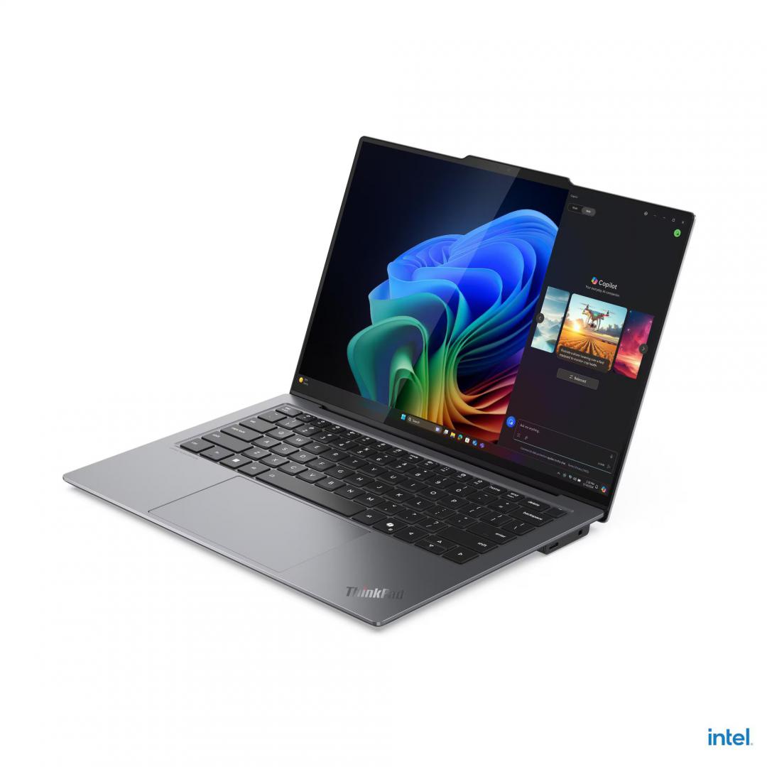 Notebook Business Lenovo ThinkPad X9-14 Gen 1 Aura Edition, cu procesor Intel Core Ultra 7 258V, 14'' OLED, 32 GB LPDDR5x, 1 TB, Intel Arc 140V, Windows 11 Pro