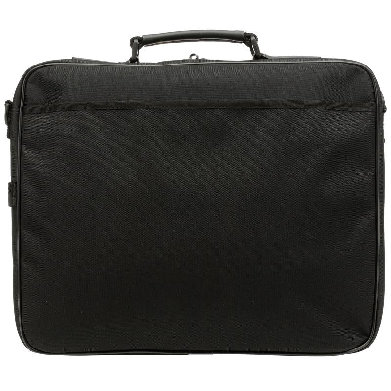 Geanta laptop Targus, TAR300, pentru laptopuri de pana la 15.6", material poliester, negru
