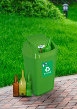COS GUNOI CAPAC BATANT, RECICLARE ECO 35 L, VERDE, HEINNER CARE