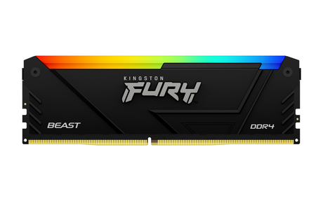 Memorie RAM Kingston 8GB 3600MT/s DDR4 CL17 DIMM FURY Beast RGB,