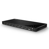 Splitter Lindy 8 Port HDMI 2.0, latime de banda suportata 18Gbps, rezolutie maxima 3840x2160@60Hz 4:4:4 8bit, negru