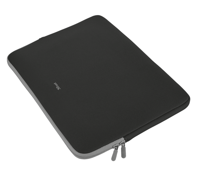 Geanta laptop Trust Primo Soft Sleeve, Negru, 2 ani Garantie