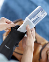 Irigator bucal PHILIPS Sonicare Cordless Power Flosser 3000 HX3826/31, Tehnologie QuadStream, Portabil, 2 moduri de curatare, 3 niveluri de intensitate , 2 x capete de curatare si 1 x husa trasport, Alb, L x A x I (mm) 92x134x247