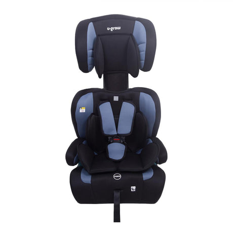 Scaun auto/inaltator, 76-150CM(15M-12Y), R130, gri/blue, U-Grow