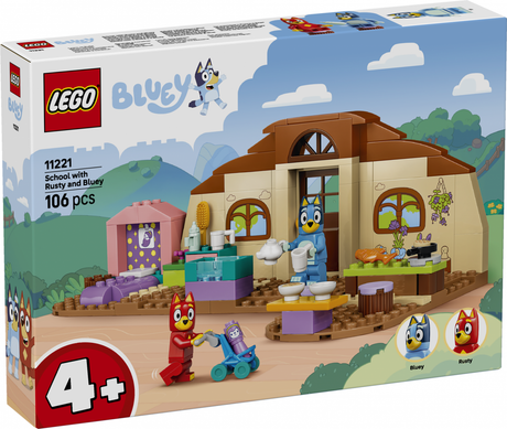 LA SCOALA CU RUSTY SI BLUE LEGO11221