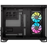 Carcasa CORSAIR iCUE LINK 2500X Micro ATX Dual Chamber NEGRU