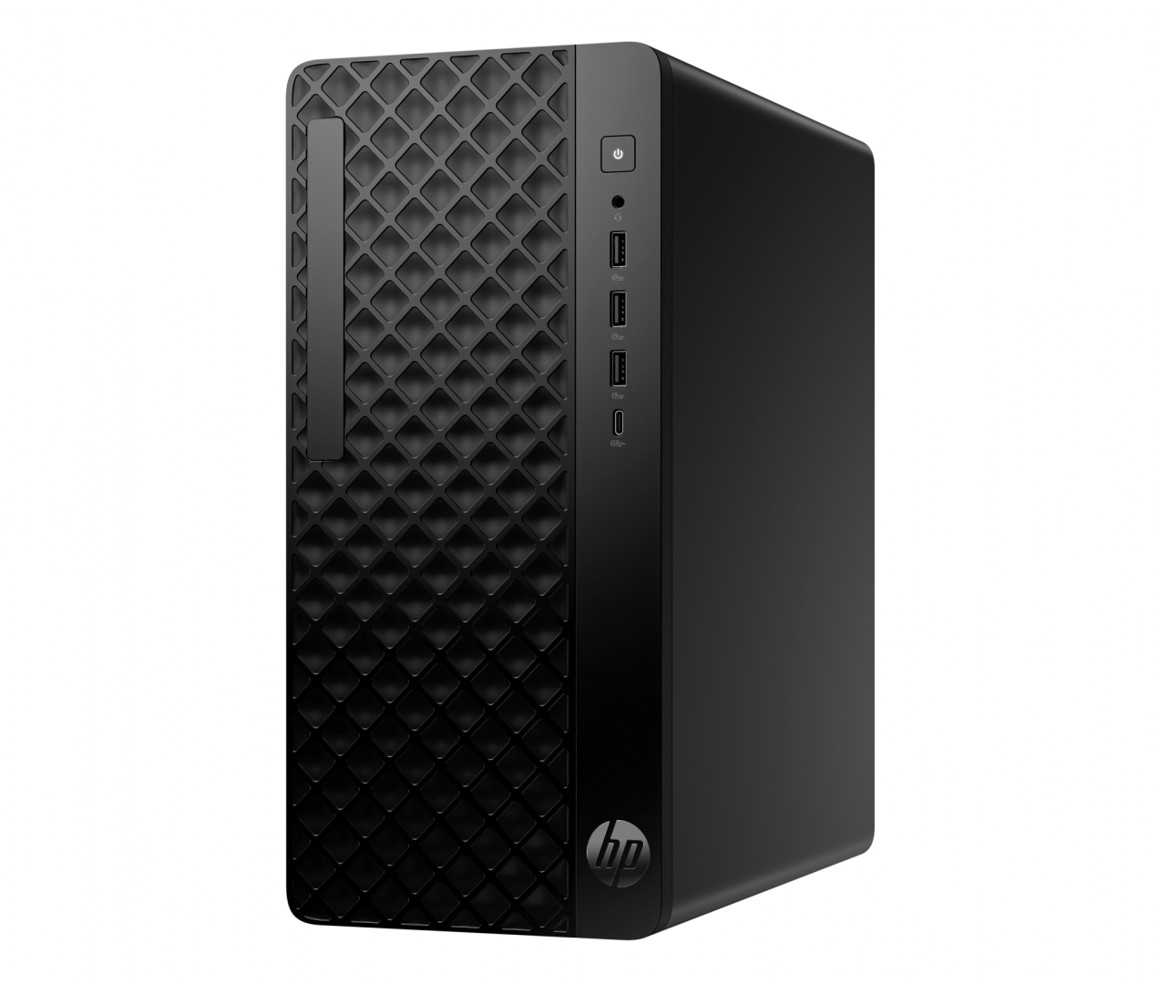 Desktop HP ProDesk 2 G1i E cu procesor Intel Core i3-14100 4-Core (3.5GHz, up to 4.7GHz, 12MB), 8GB DDR5 4800MHz (1x8GB), 256GB M.2 2280 PCIe NVMe, video  integrat Intel UHD Graphics, Free DOS, Black, 2yw Onsite