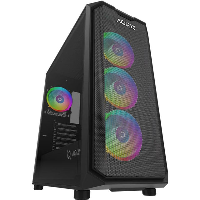 Carcasa AQIRYS Wezen PRO Mid Tower ARGB NEGRU