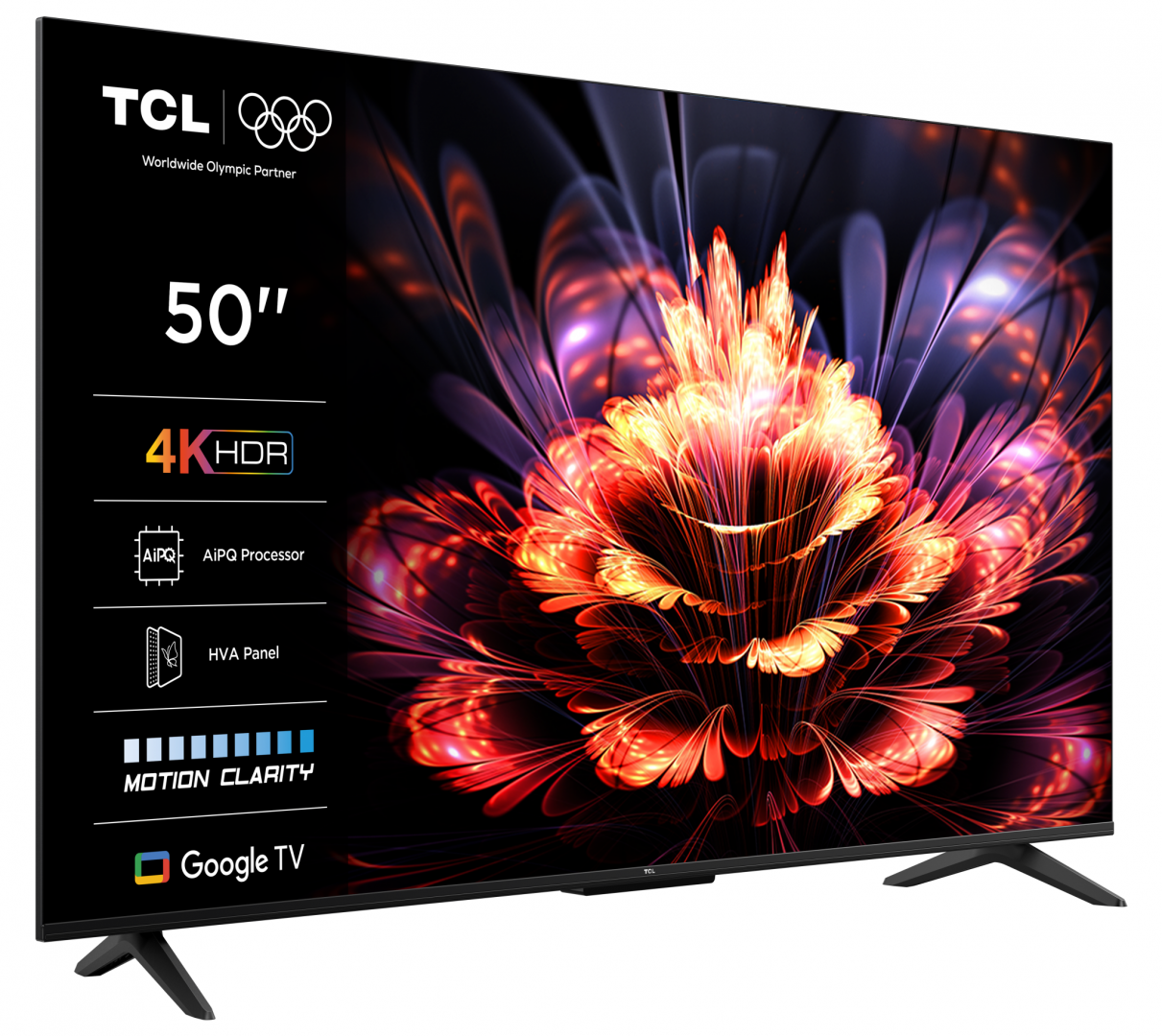 Televizor TCL LED 50V6C, 126 cm, Smart Google TV, 4K Ultra HD, (Model 2025)