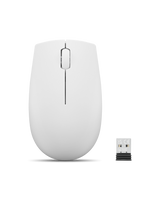 Mouse wireless Lenovo 300, Cloud Grey, Rezolutie (dpi): 1000 dpi, Butoane/rotite: 3, Interfata mouse: Wireless, Tehnologie: Wireless, Interfata receiver: dongle USB 2.4GHz, Dimensiune (mm): 97.91 x 57.99 x 32.53 mm, Greutate: 52g