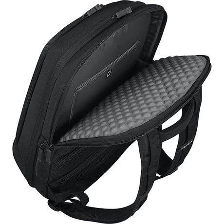 Rucsac laptop gaming Lenovo Armored II 17.3", Negru, Rezistent la apa, 2 x bretele de umar reglabile, Buzunare aditionale pentru accesorii, Tip inchidere: Fermoar, Material: Poliester, Poliuretan, Material interior: Poliester, Greutate: 1.443kg