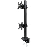 Suport Monitor de Birou Dublu, Neomounts by Newstar FPMA-D960DVBLACKPLUS, 17" - 49", VESA 100x100, suporta pana la 15kg, negru