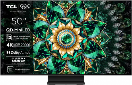 Televizor TCL Mini LED 50Q7C, 126 cm, Smart Google TV, 4K Ultra HD, (Model 2025)