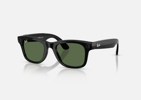 ORW4012 META WAYFARER High Bridge Fit - Shiny Black - Graphite Green Transitions® Gen 2