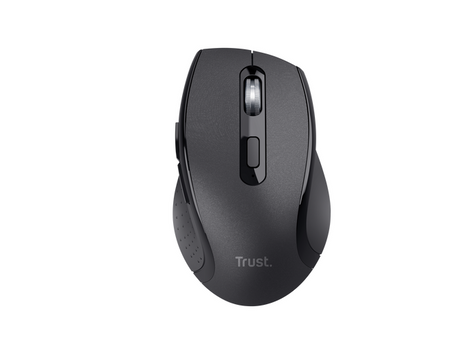 Mouse wireless Trust Sura, senzor optic, rezolutie maxima 1600 DPI, negru