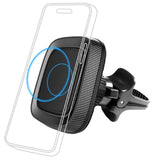 Lemontti Suport Auto Magnetic 360 Flex, prindere la sistemul de ventilatie, Negru