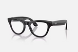 Ray-Ban Meta Skyler AI Glasses Shiny Black/Transitions Amethyst
