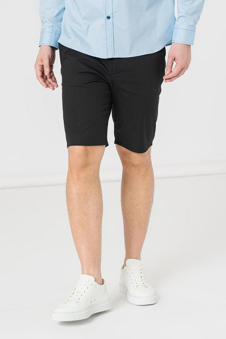 PANTALONI SCURT CASUAL BARBATI BLACK XL